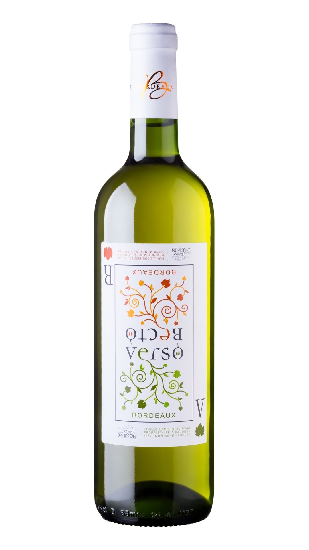 Verso - Château Franc Baudron
